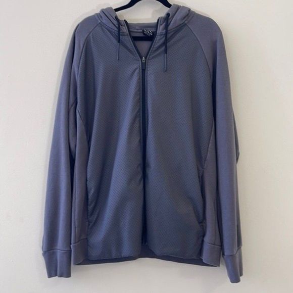 Jordan Other - Jordan Flight Hybrid Full Zip Fleece Grey Hoodie Men’s Size XL